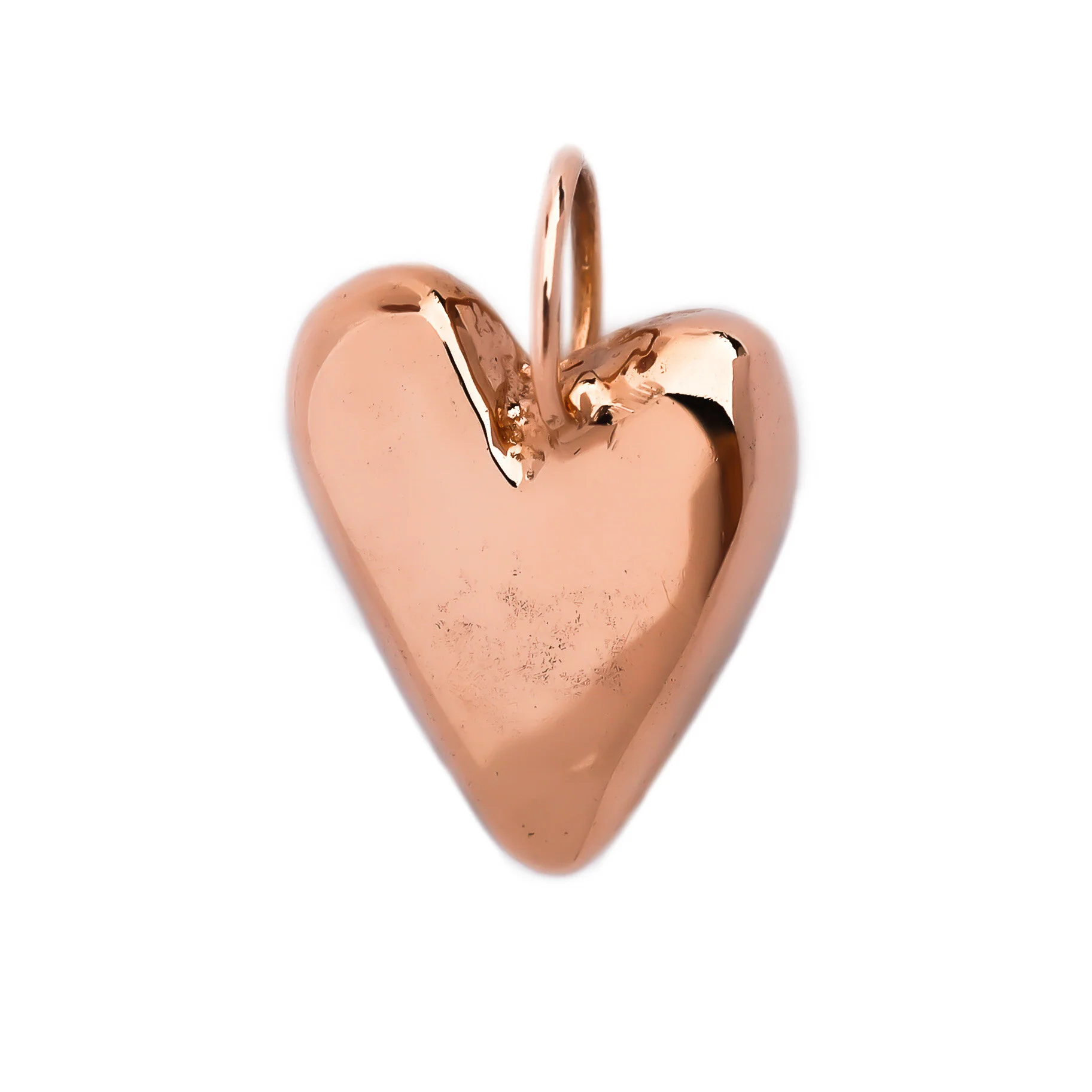 The OG 14k Rose Gold Heart — Aj Made Jewelry